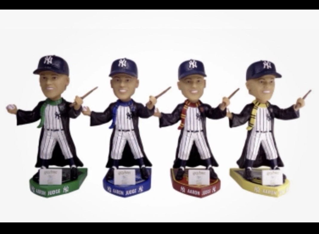 Harry Potter New York Yankees Aaron Judge Exclusive Bobblehead Unopened