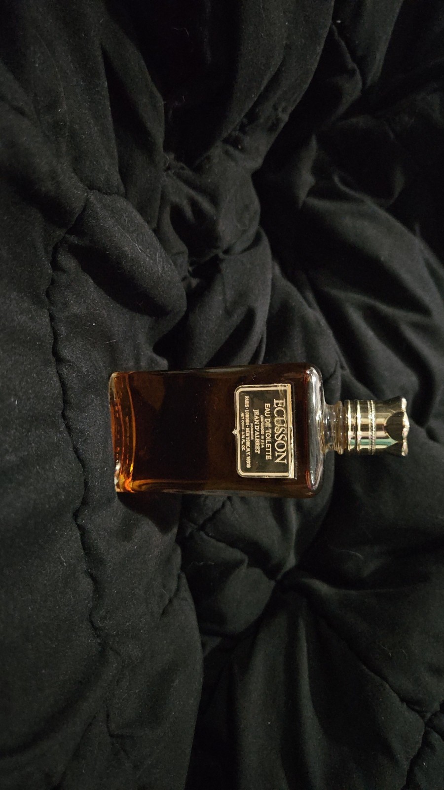 Vintage 1940-1960\'s Ecusson Eau de toilette Jean D\'albret perfume 3.75 fl oz.