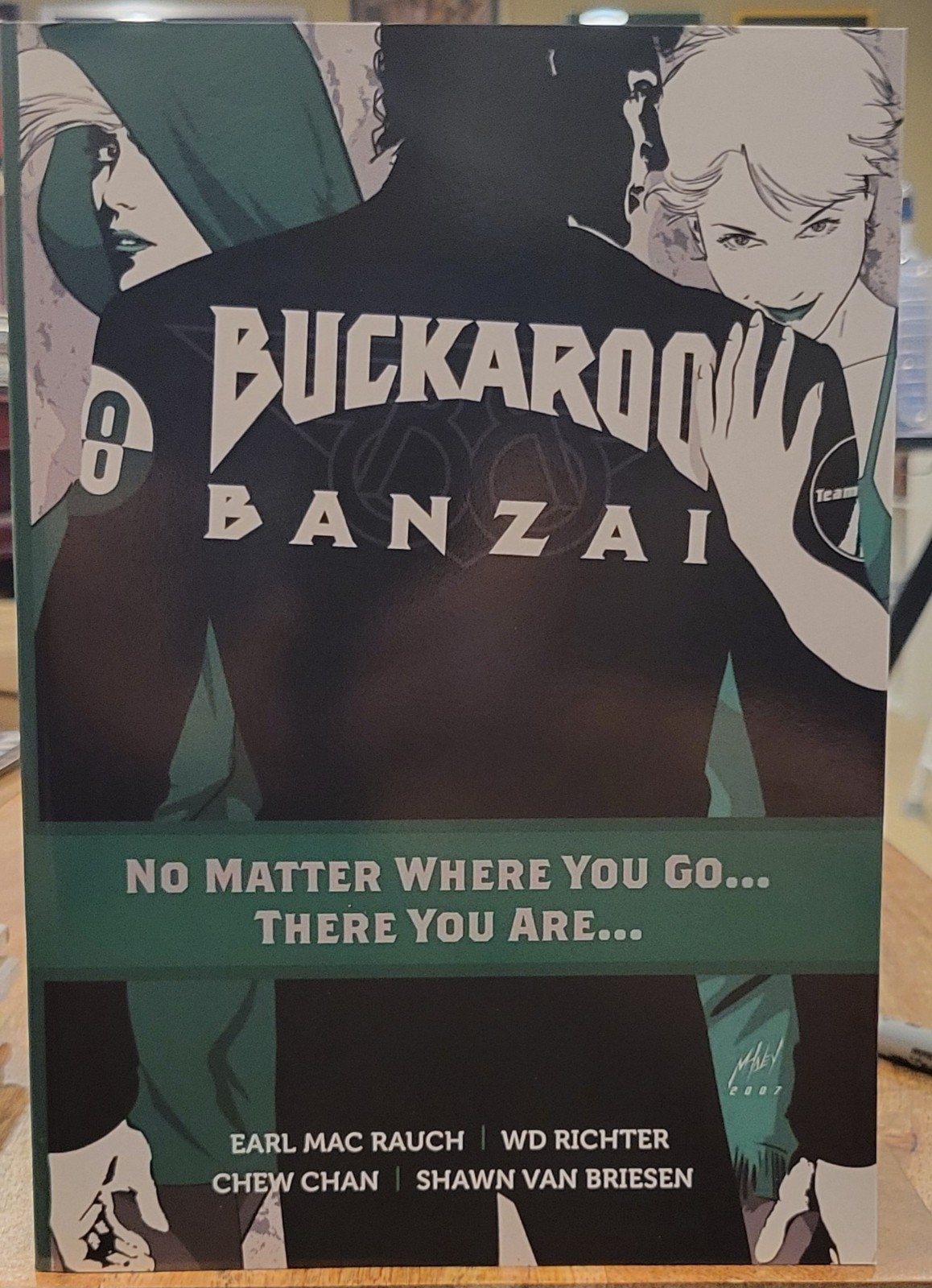 Buckaroo Banzai Vol. 2: No Matter Where You Go There You Are 2009 Moonstone TPB Buckaroo Banzai Vol. 2: No Matter Where You Go There You Are 2009 Moonstone TPB