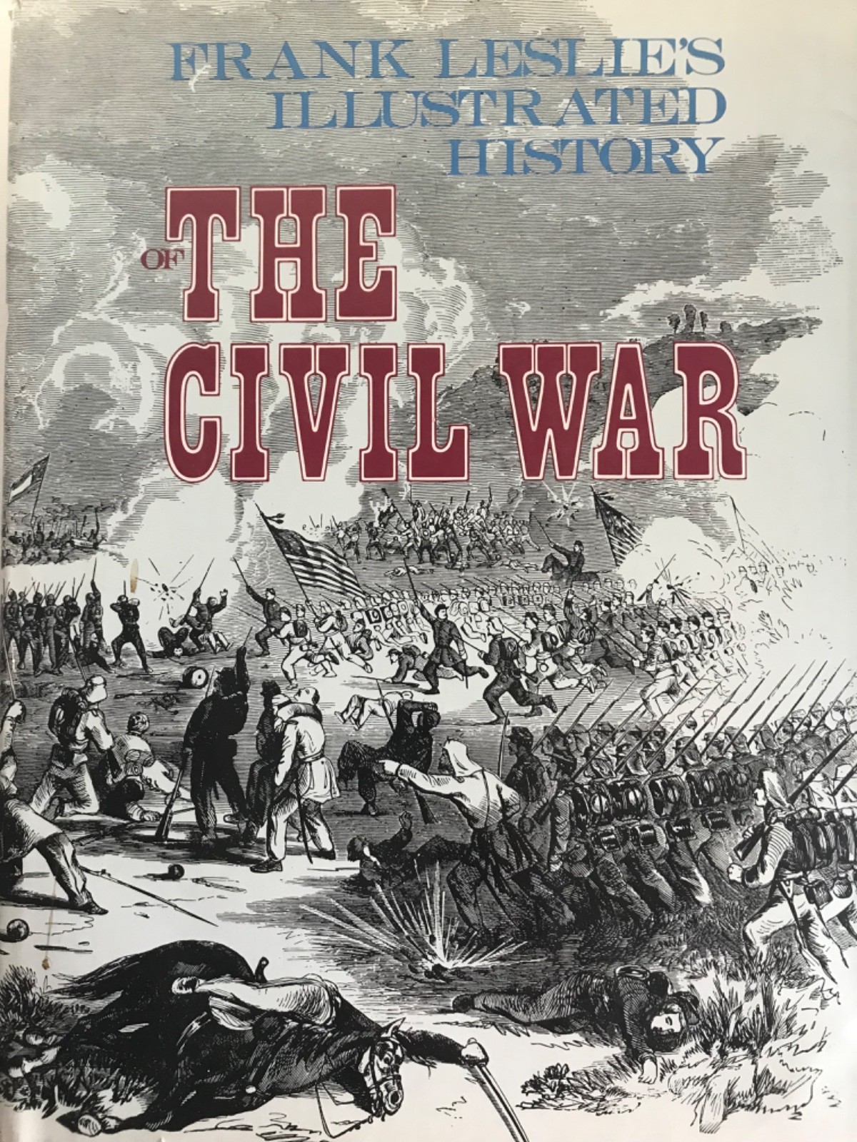 U.S. Civil War Book 1977 Read Frank Leslie’s Illustrated History South Art Print U.S. Civil War Book 1977 Read Frank Leslie’s Illustrated History South Art Print