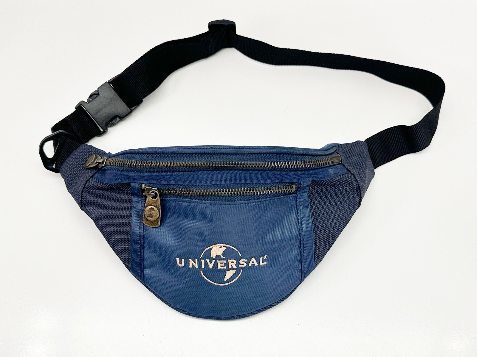NWOT Vintage 1990s Universal Studios Blue Fannypack NOS
