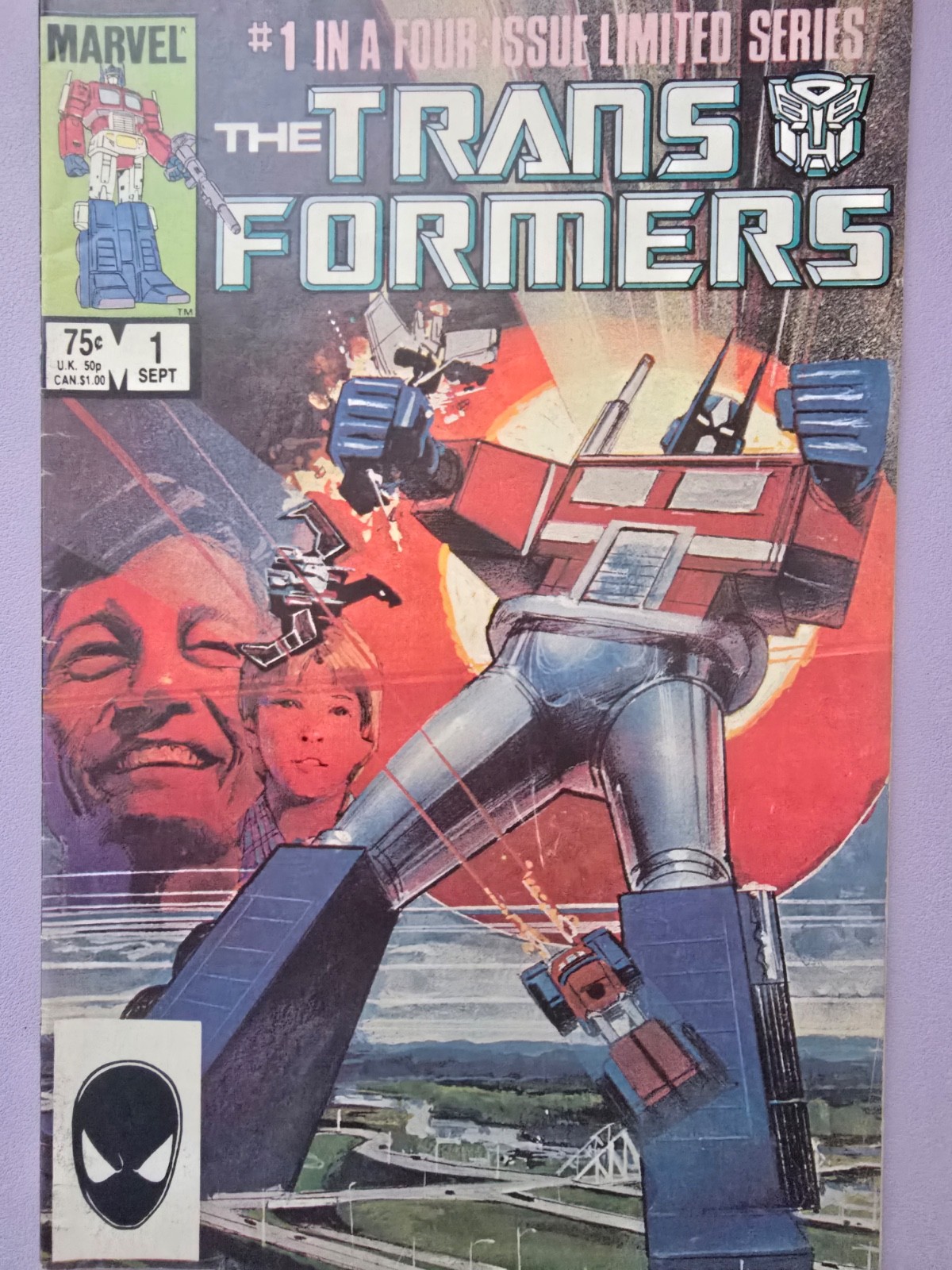 THE TRANSFORMERS #1 (1984) Marvel Comics, *2ND PRINT*  FN