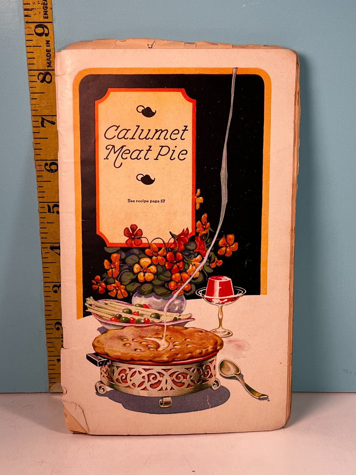 1920 Circa Calumet Cookbook recipes and great graphics.