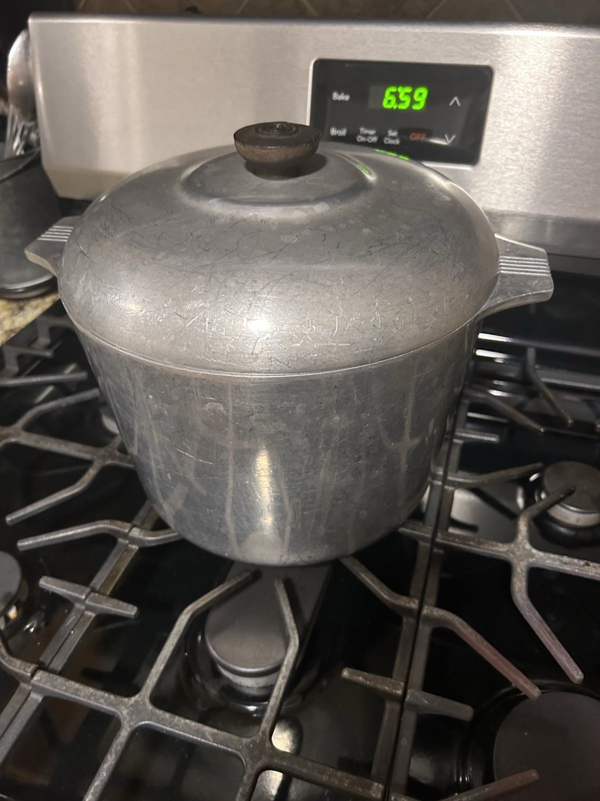 Vintage Wagner Magnalite GHC 7 1/2 Quart Stock Pot 7 Liters Vintage Wagner Magnalite GHC 7 1/2 Quart Stock Pot 7 Liters