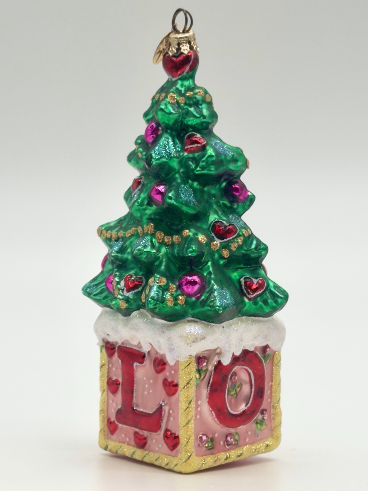 Fabulous Large Vintage 2001 Christopher Radko Christmas Tree Germ Ornament Fabulous Large Vintage 2001 Christopher Radko Christmas Tree Germ Ornament