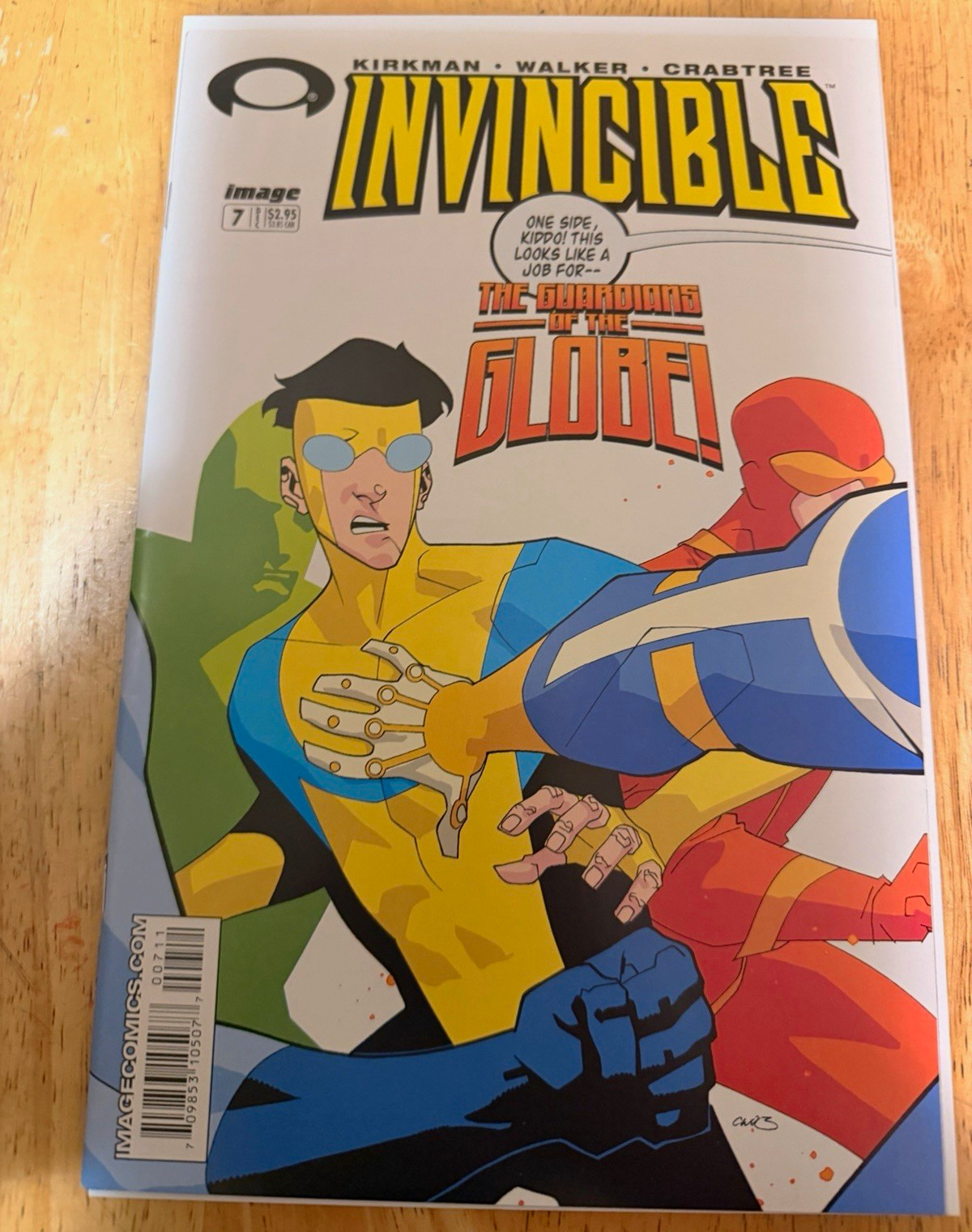 Image Comics Invincible #7 Single Issue by Robert Kirkman, Walker & Crabtree