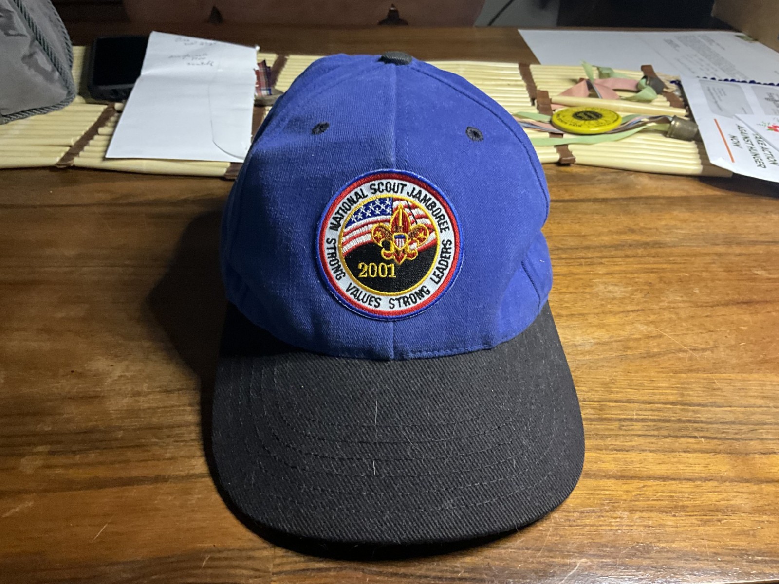 2001 National Jamboree Boy Scouts of America BSA Cap Hat