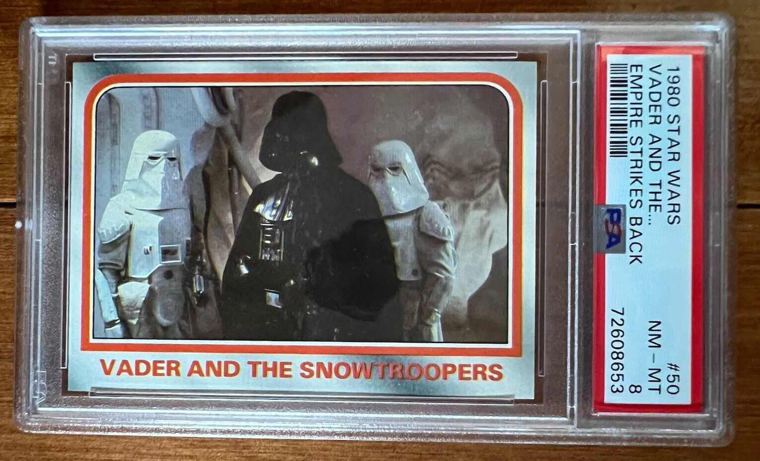 1980 Star Wars: The Empire Strikes Back “Vader and Snowtroopers” #50 PSA 8 NM-MT