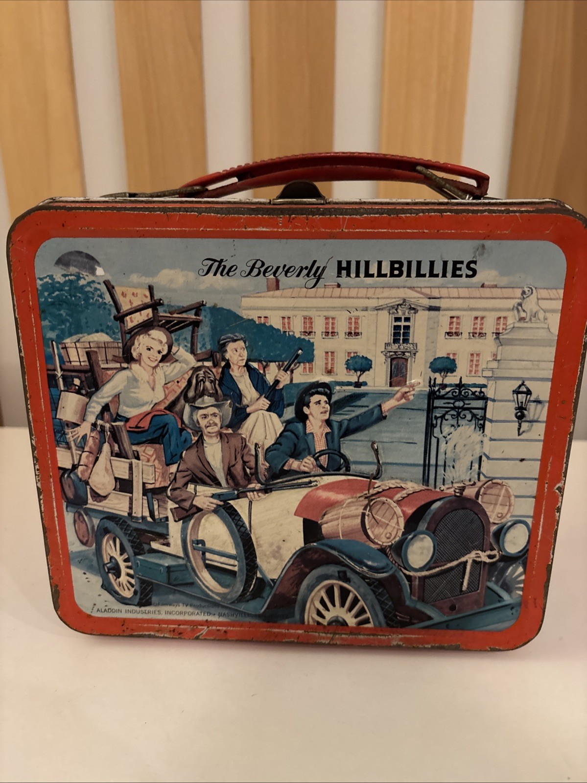 Vintage 1960s Beverly Hillbillies TV Show Metal Lunch Box Vintage 1960s Beverly Hillbillies TV Show Metal Lunch Box