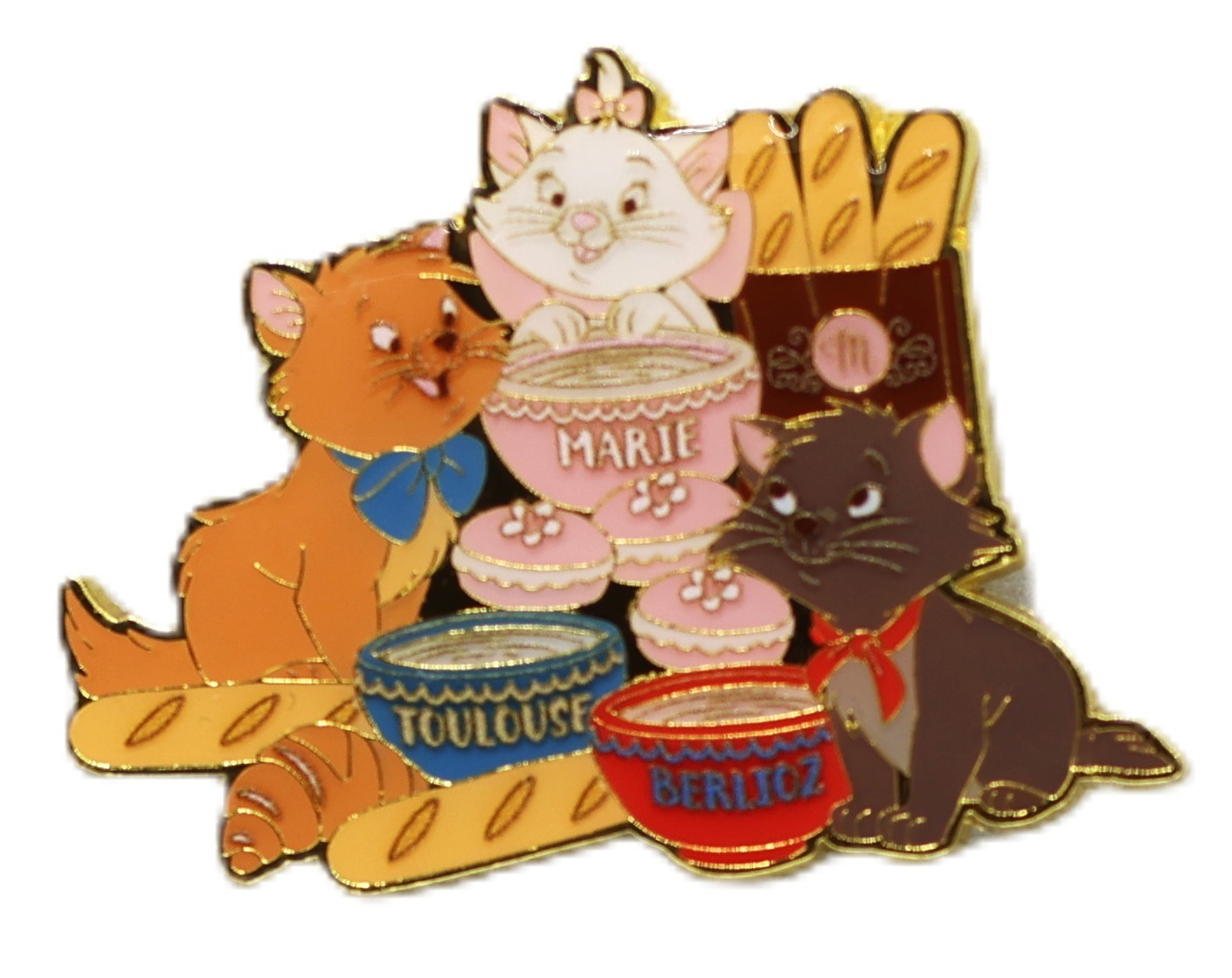 Disney Loungefly Cats & Dogs Treats Mystery Pin-Marie, Toulouse, Berlioz Disney Loungefly Cats & Dogs Treats Mystery Pin-Marie, Toulouse, Berlioz
