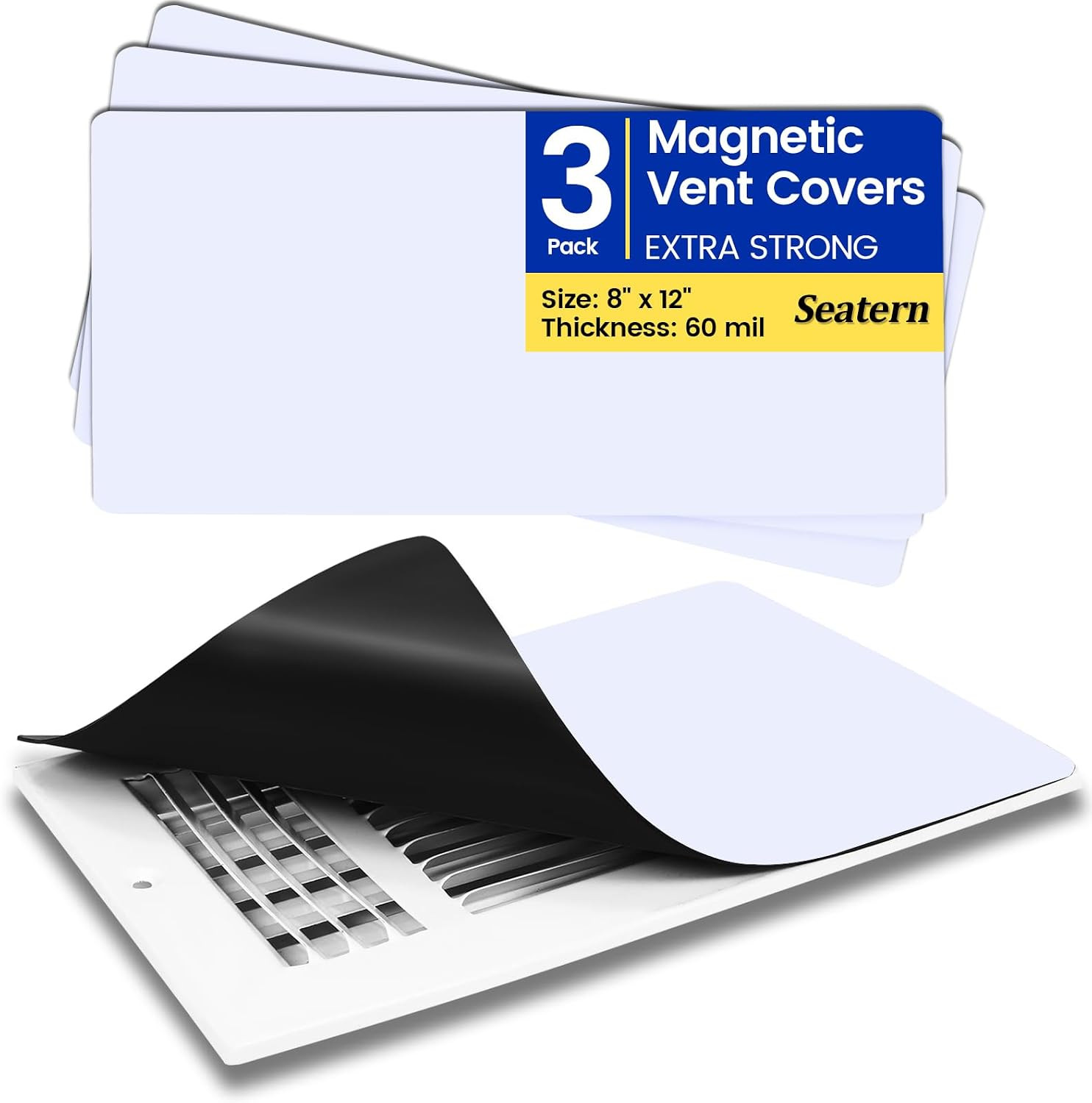 3 Pack Magnetic Vent Covers 8\