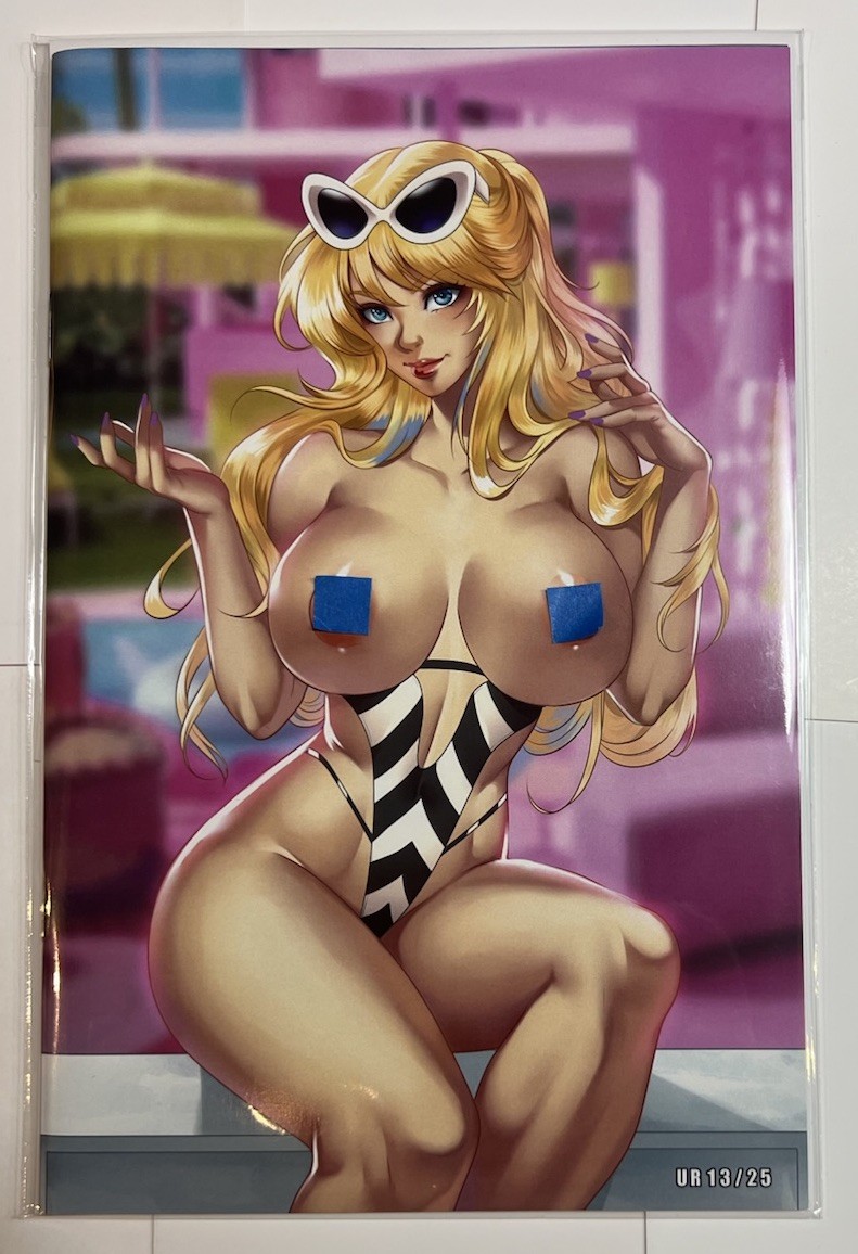 Patriotika Gods & Shadows Hi Athena Barbie Spicy Bikini By Lena Dai LTD 13/25