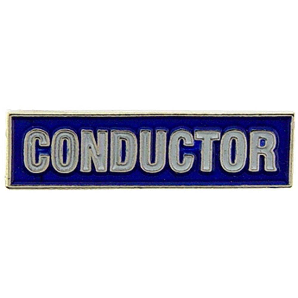 Railroad Train Conductor Pin Blue 1\ Railroad Train Conductor Pin Blue 1\