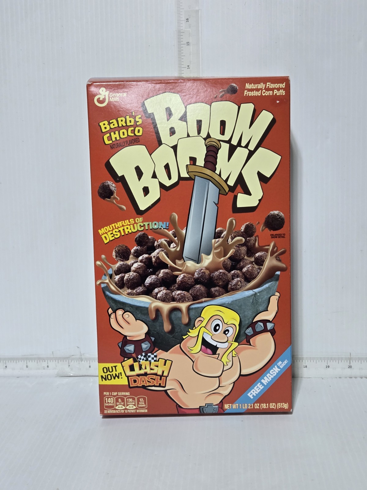 Clash of Clans Barbs Choco Boom Booms Cereal, Sealed, New, Unopened Clash of Clans Barbs Choco Boom Booms Cereal, Sealed, New, Unopened
