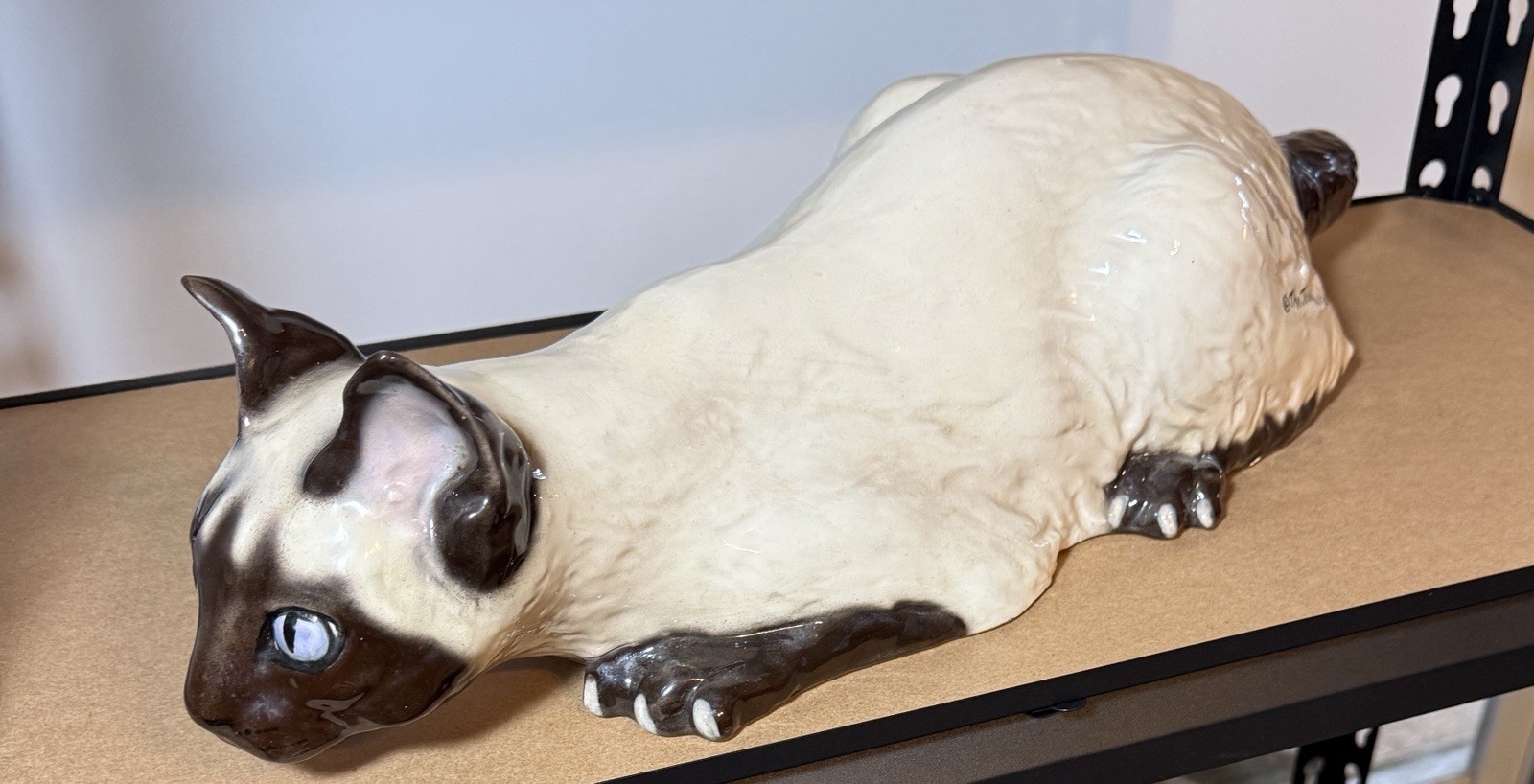 Vintage The Townsends Ceramic Siamese Cat figurine 22” #148 Marked Florida Vintage The Townsends Ceramic Siamese Cat figurine 22” #148 Marked Florida