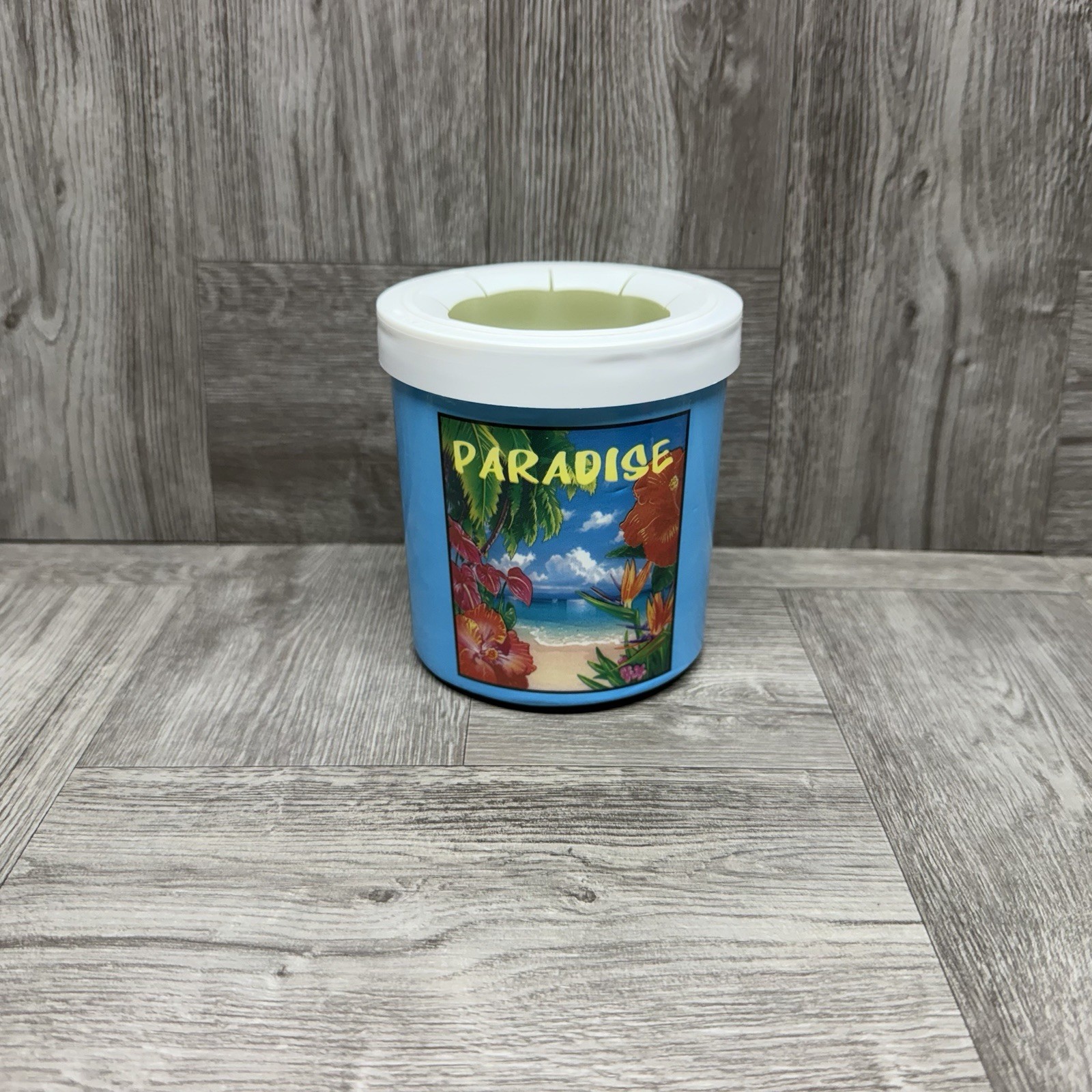 LIFOAM The Fridge Freezable Drink Cooler Can Koozie USA PARADISE Design Vintage