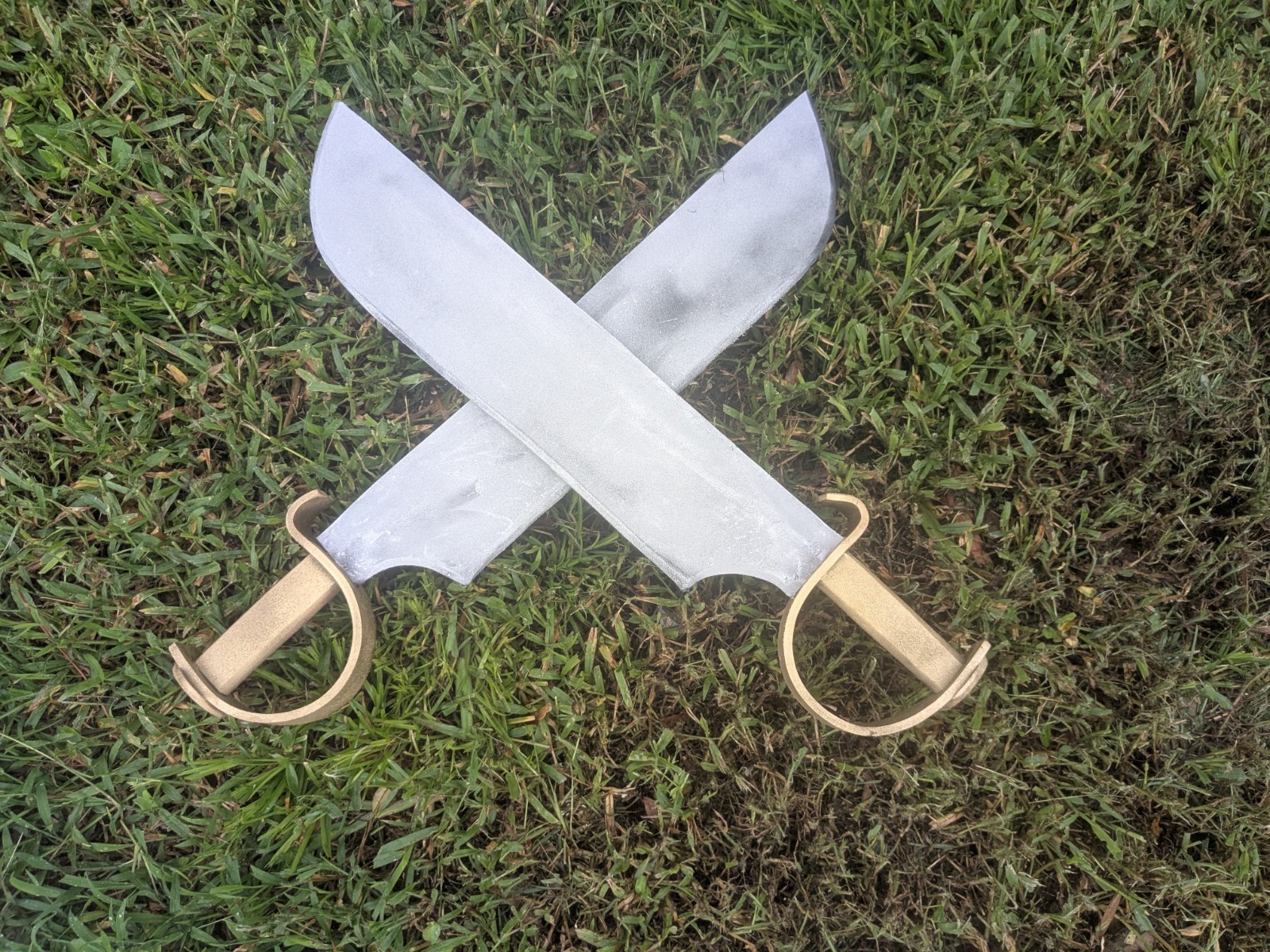 Handmade Eva Foam Pair  Of Butterfly Swords