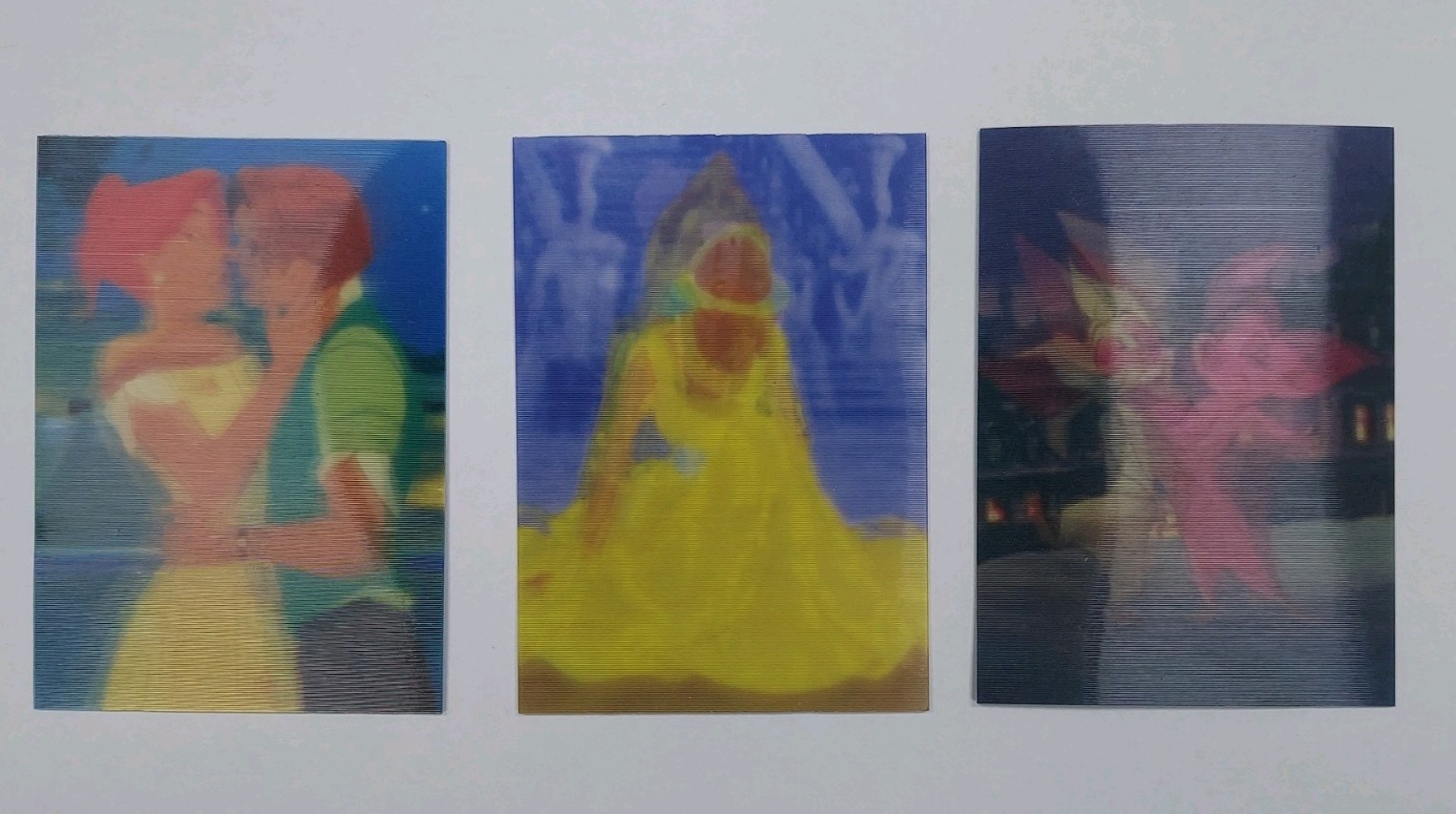Upper Deck Anastasia 3-D Motion Lenticular Chase Card Set Of 3 NM Condition Upper Deck Anastasia 3-D Motion Lenticular Chase Card Set Of 3 NM Condition