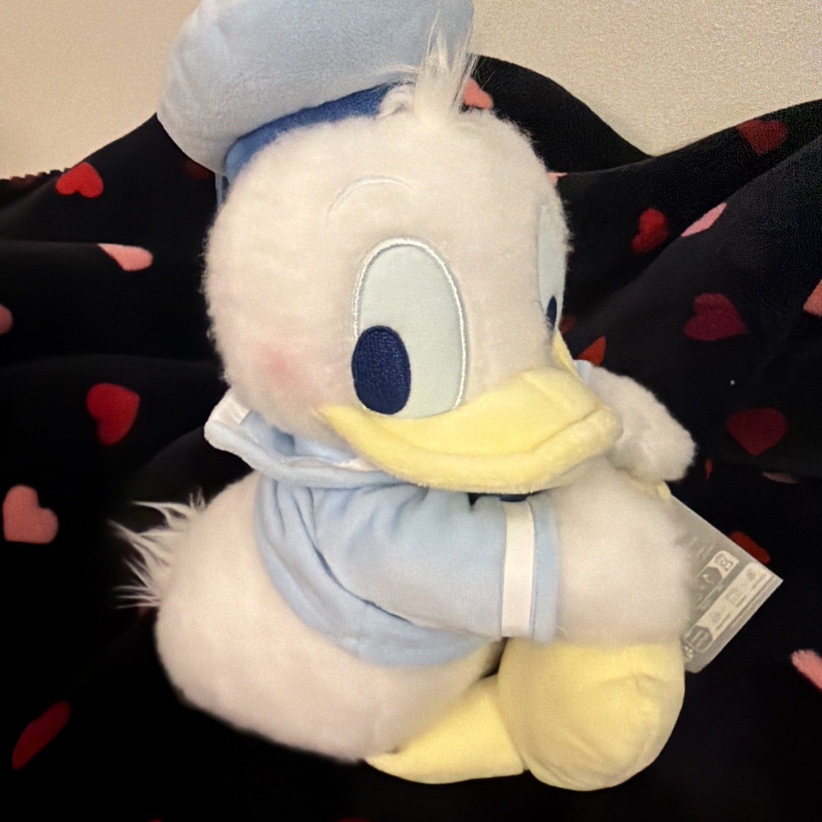 Disney Store Japan Baby Donald Duck Pastel Plush Soft MokoMoko NWT Disney Store Japan Baby Donald Duck Pastel Plush Soft MokoMoko NWT