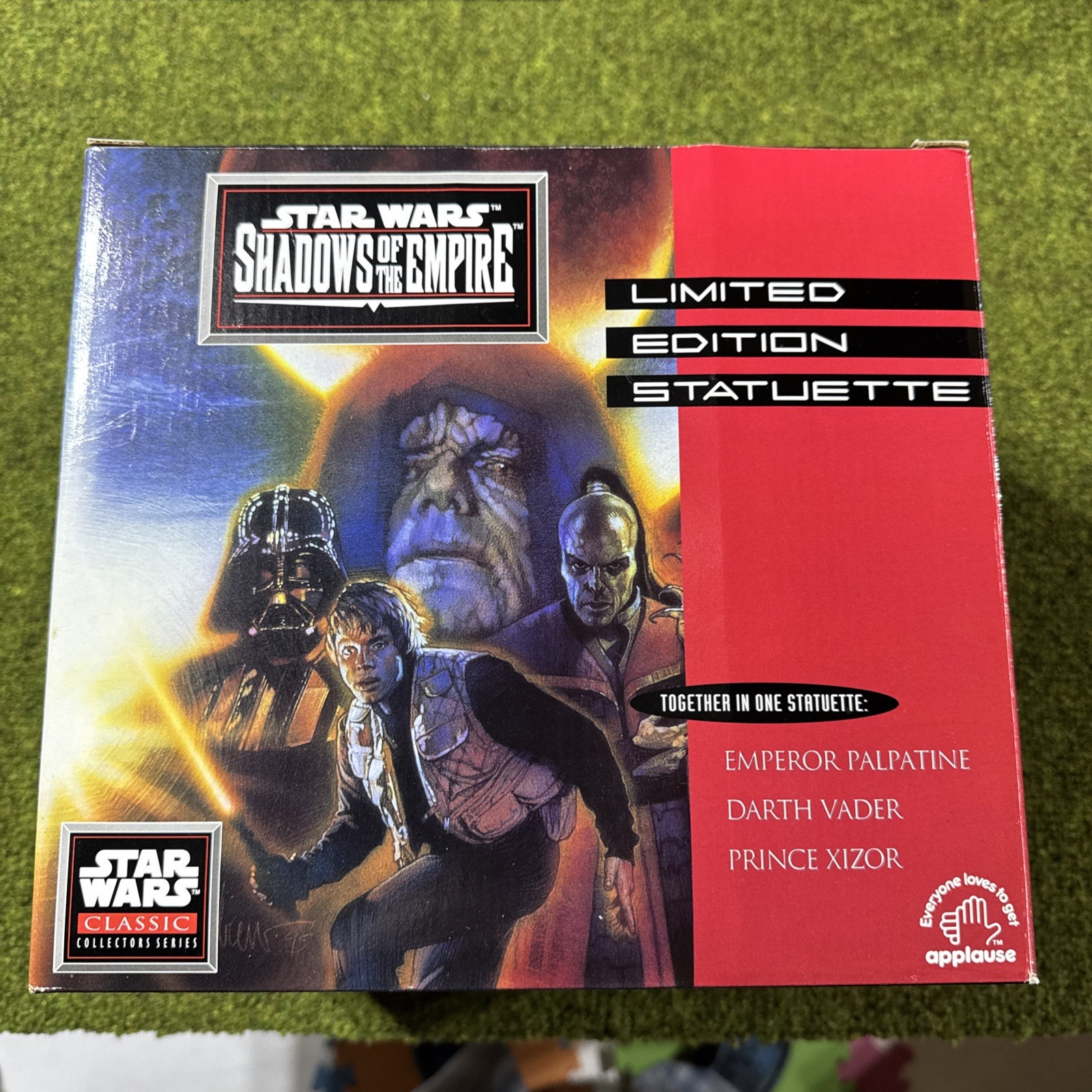 Star Wars Classic PALPATINE VADER XIZOR Statuette Shadows of the Empire Applause Star Wars Classic PALPATINE VADER XIZOR Statuette Shadows of the Empire Applause