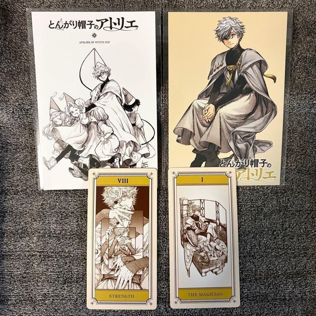 Pointed Hat Atelier Bonus Key 7th Volume Illustration Card Tarot Cards Pointed Hat Atelier Bonus Key 7th Volume Illustration Card Tarot Cards