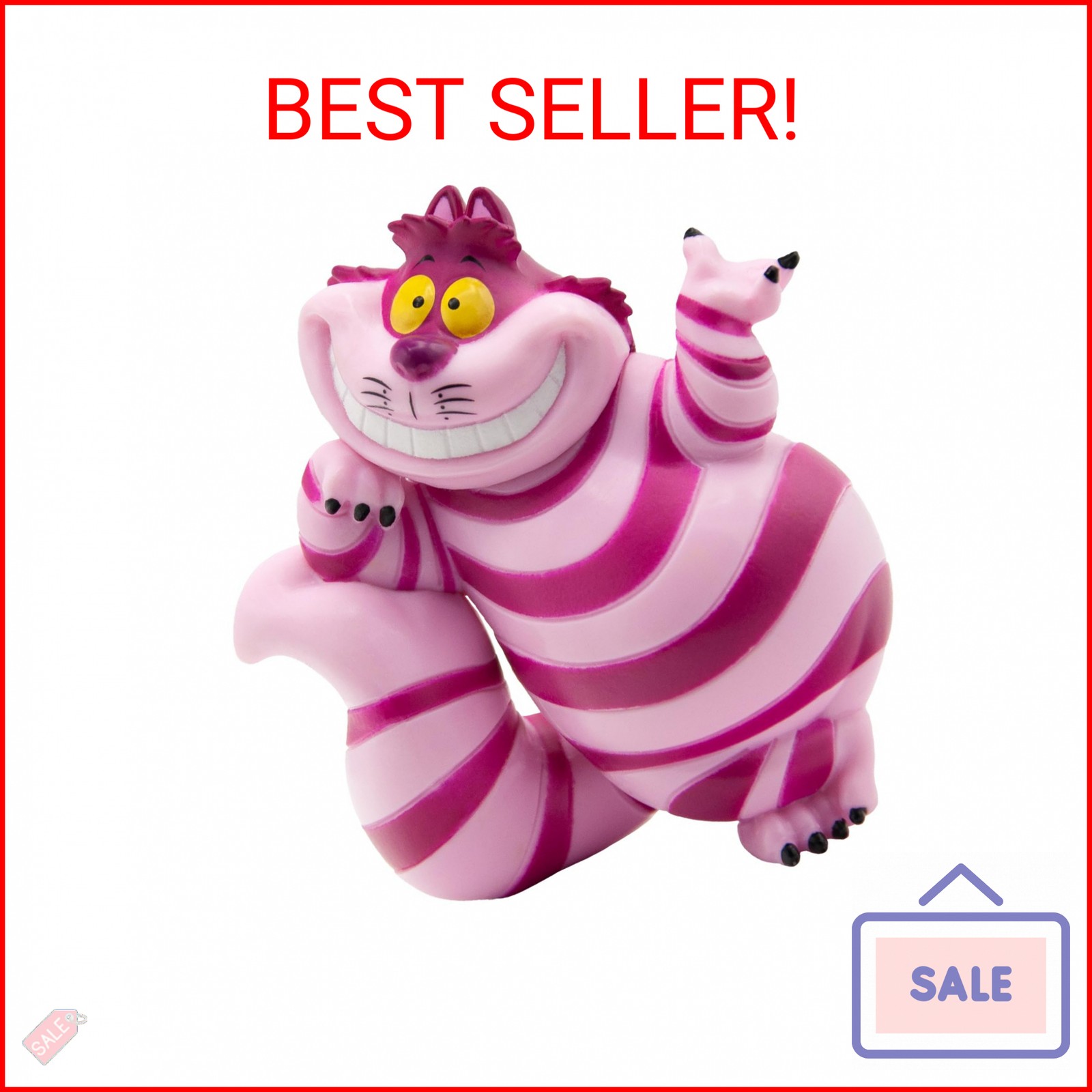 Bullyland 11401 Toy Figure, Walt Disney Alice in Wonderland, Cheshire Cat, Appro Bullyland 11401 Toy Figure, Walt Disney Alice in Wonderland, Cheshire Cat, Appro