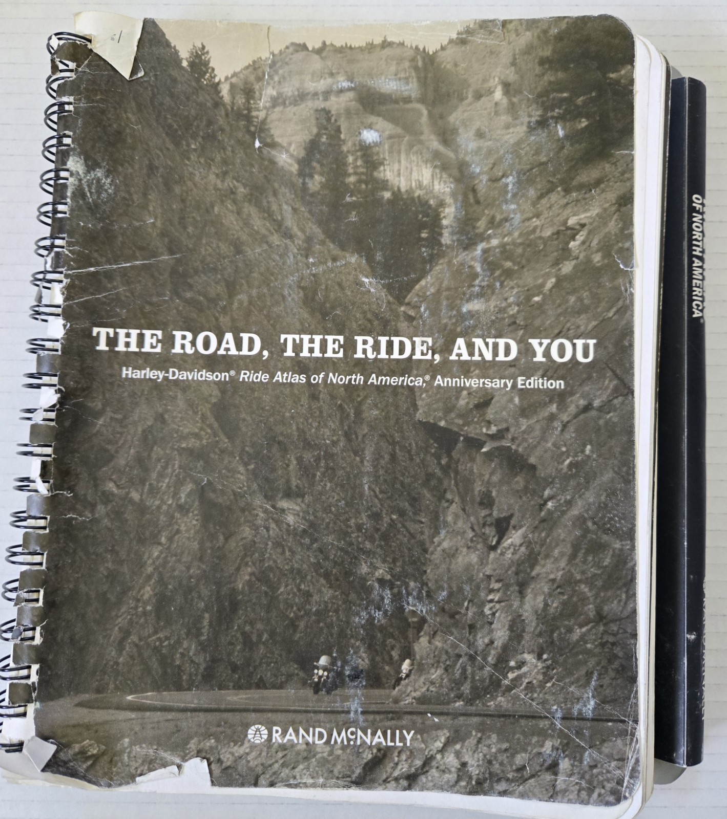 2008 Rand Mcnally HARLEY-DAVIDSON 105th Edition \