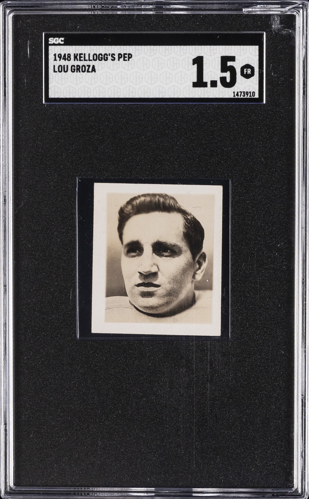 1948 KELLOGG'S PEP LOU GROZA SGC 1.5