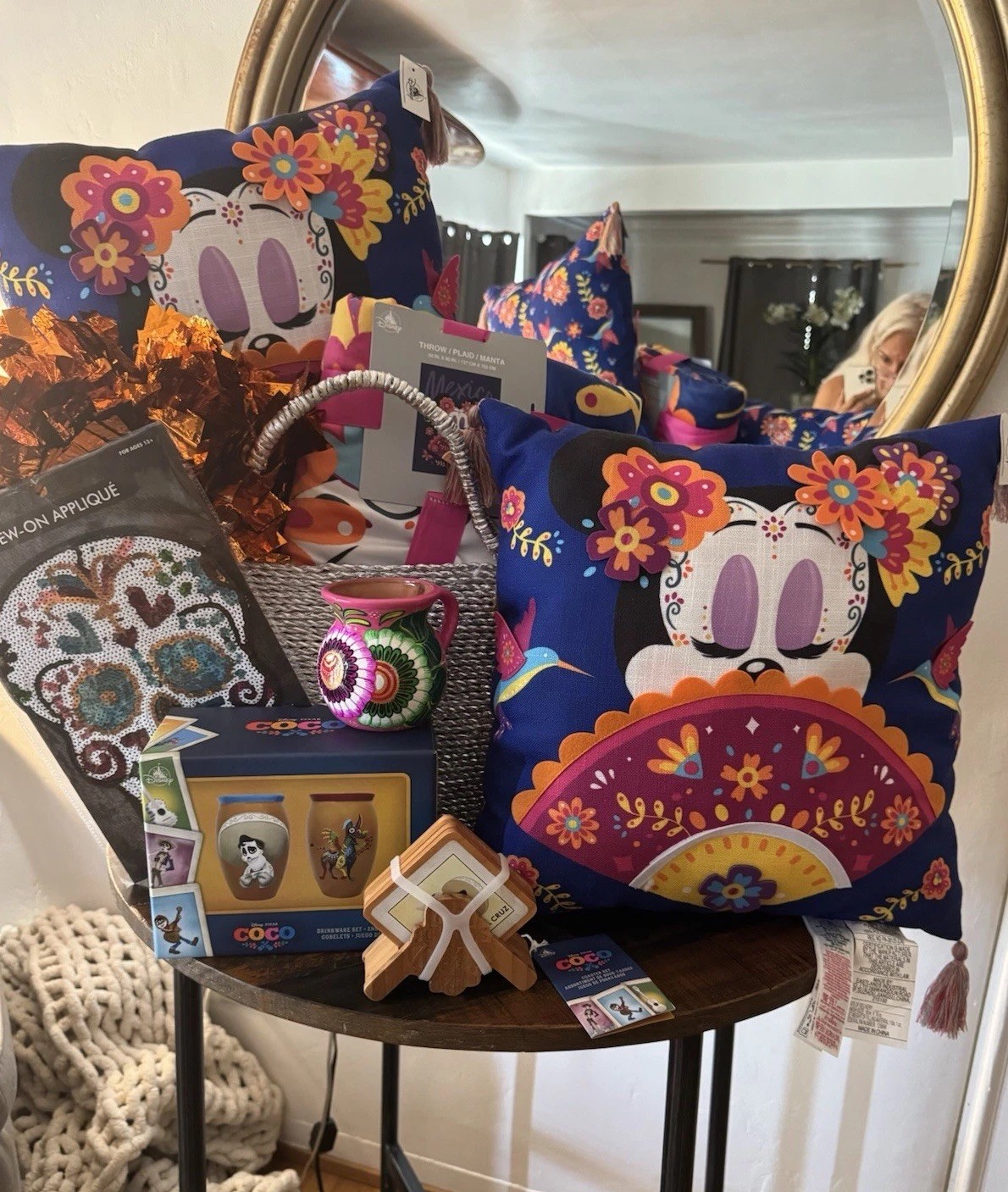 Disney Coco Dia de Los Muertos/Day of The Dead Boo Basket Set of 9 Item’s NWTgs