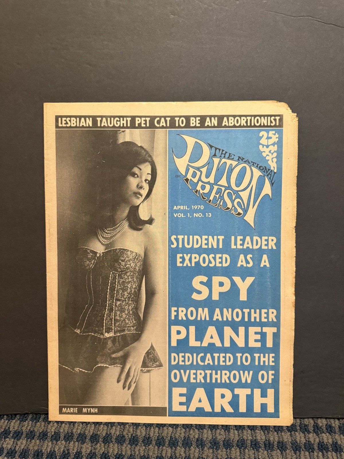 1970 April National Put On Press Newspaper, Marie Mynh, Vivian Borg (10T) 1970 April National Put On Press Newspaper, Marie Mynh, Vivian Borg (10T)