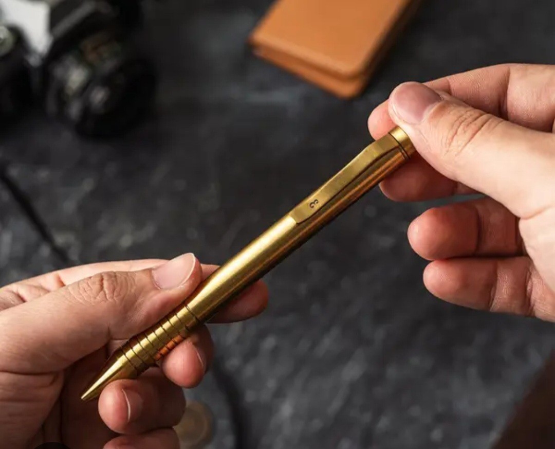 Grafton Mini Twist Pen-Solid Brass Grafton Mini Twist Pen-Solid Brass