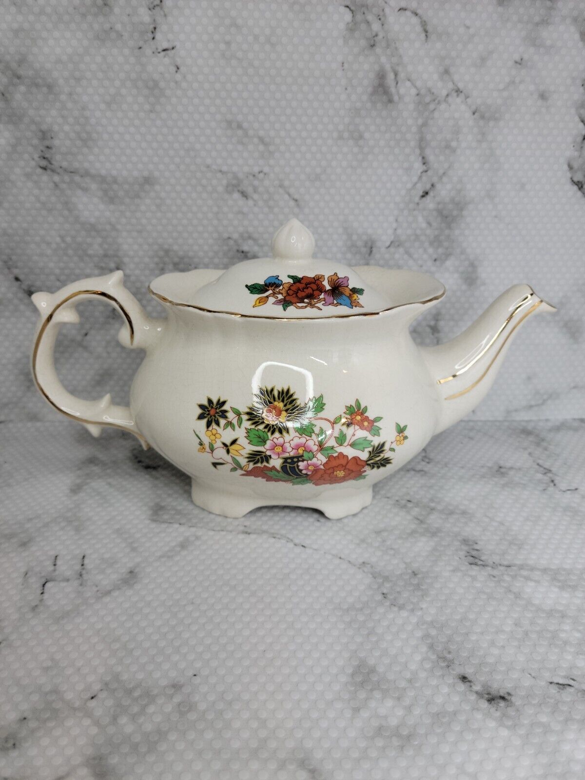 Price Kensington Vintage Floral Teapot Made in England 4067