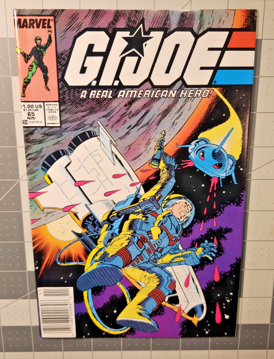 G.I. Joe Real American Hero 65 Newsstand NM
