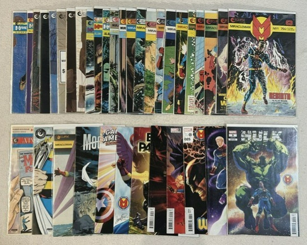 MIRACLEMAN 1-24 BY ALAN MOORE & NEIL GAIMAN + MIRACLEMAN VARIANTS