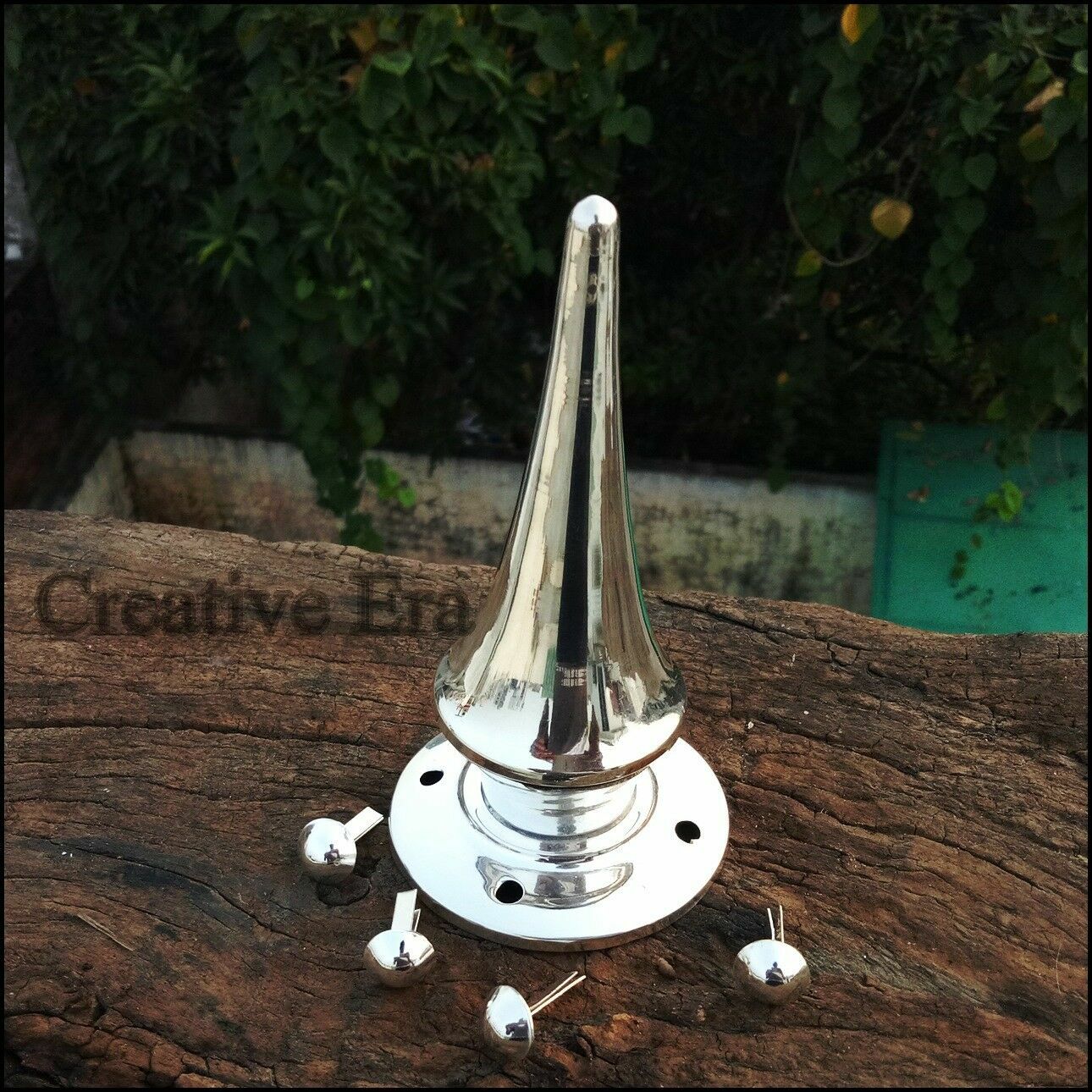 Silver Brass Long Spike For German Pickelhaube Leather Helmet WWI AND WW II Gift