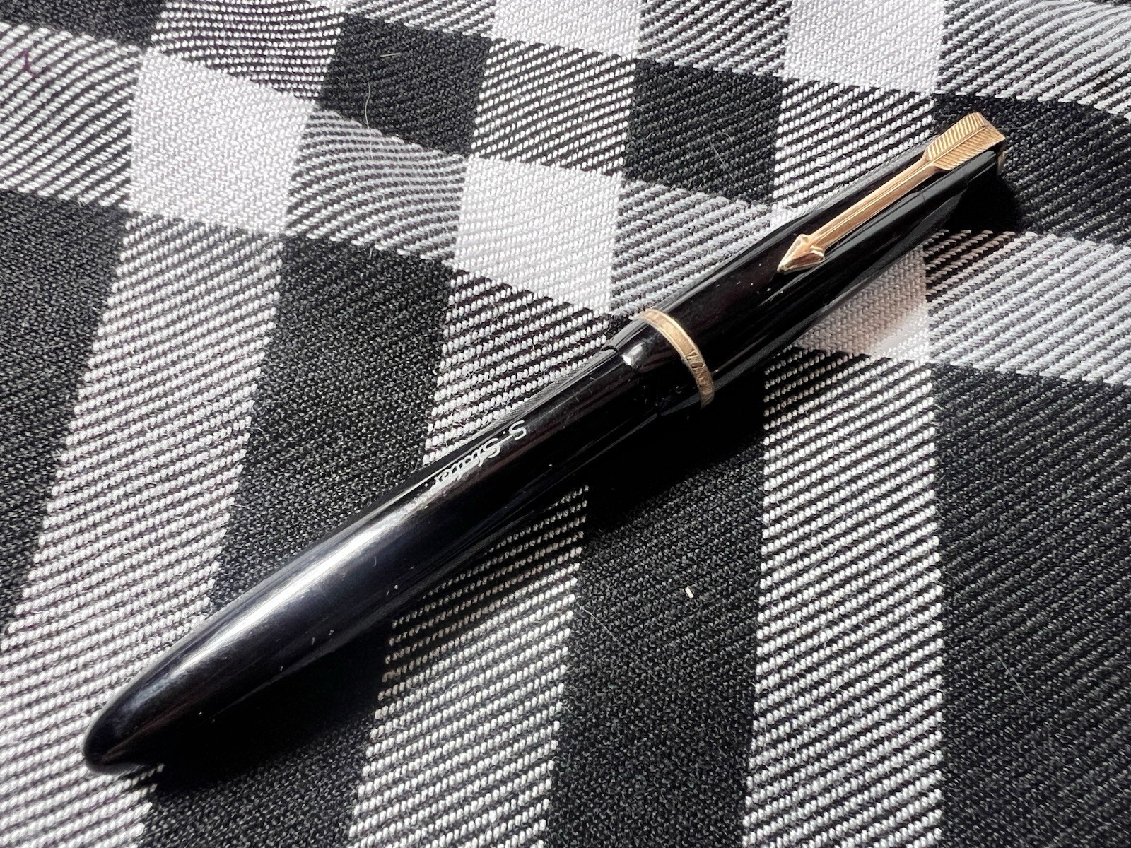 Vintage 1950s PARKER “Lady” Fountain Pen 14k Nib Made In England