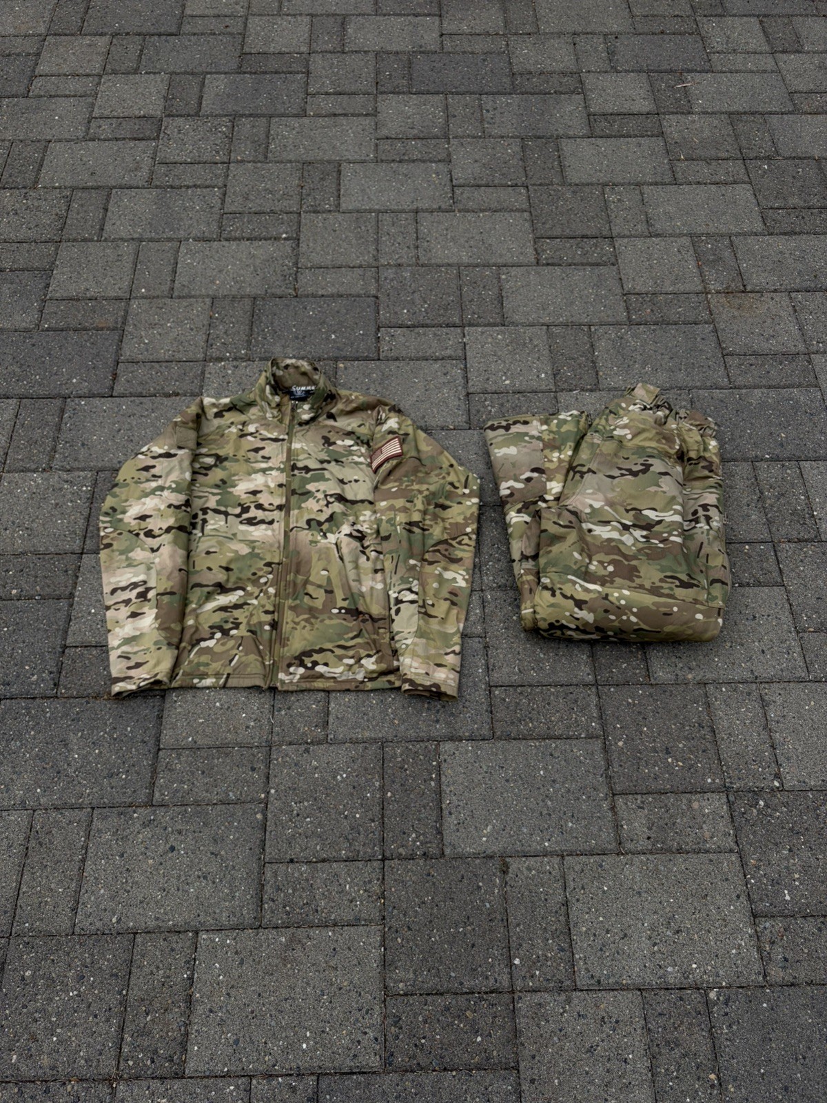 Wild Things Camo Tactical Soft Shell Jacket And Pants Bundle