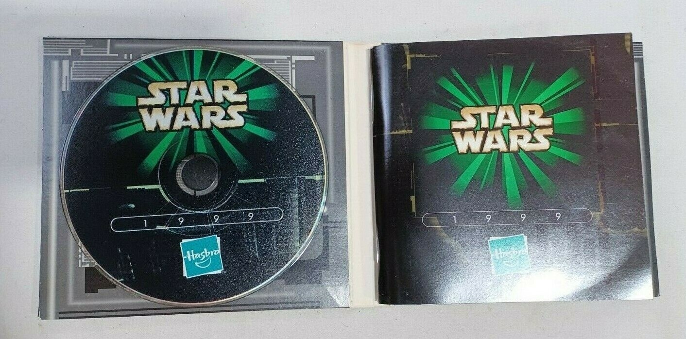 1999 Hasbro Star Wars Episode 1 Catalog & CD rom 100 Pages