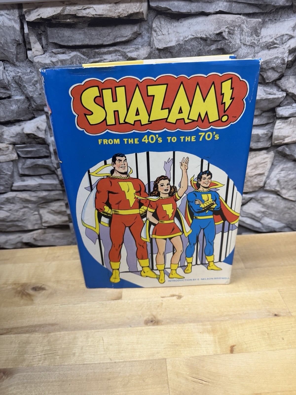SHAZAM from the 40\'S to the 70\'S Harmony Books 1977 HC/DJ
