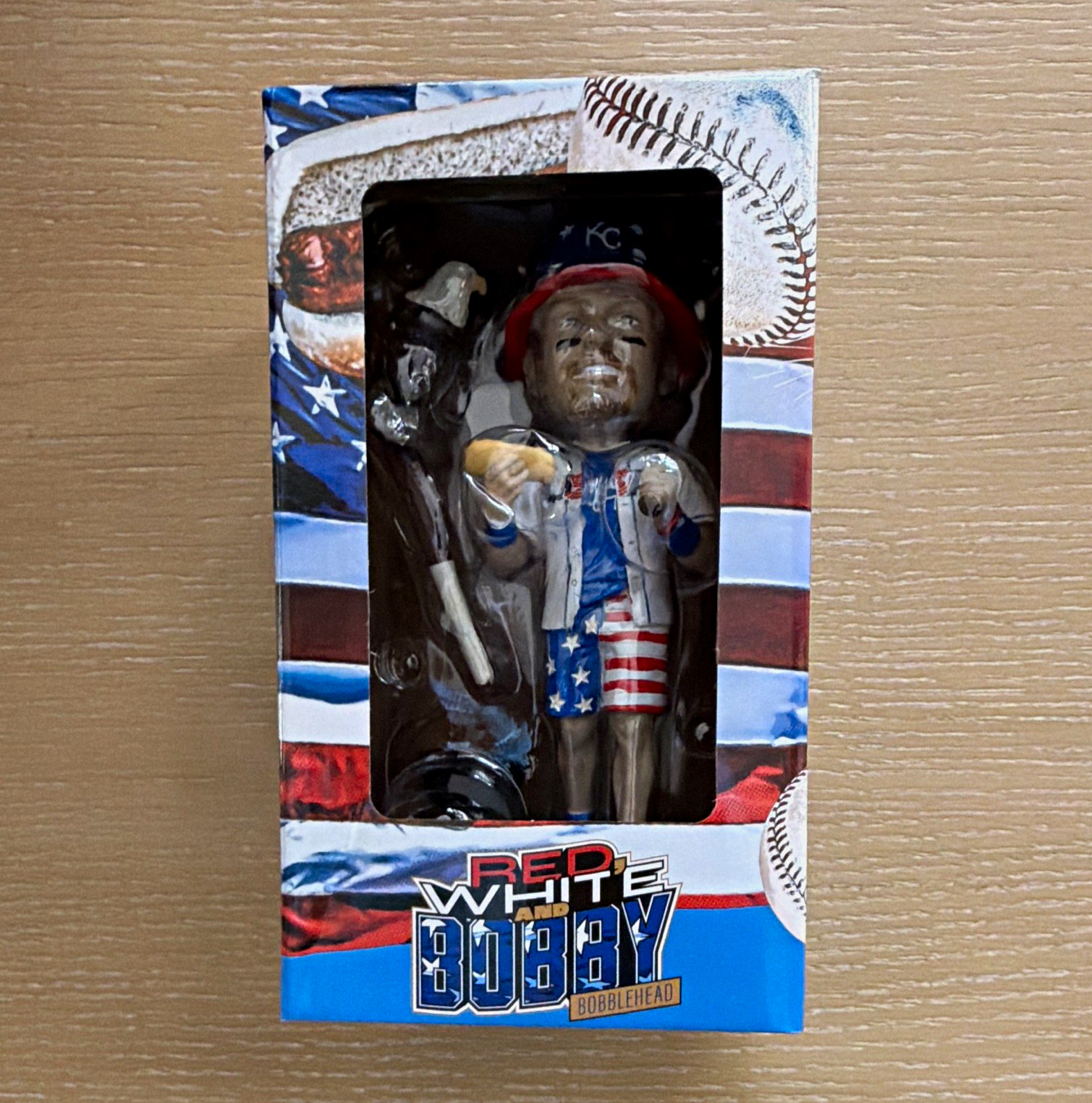 Fountains Up Bobby Witt Jr. Red White and Bobby Bobble Series Bobblehead 2026