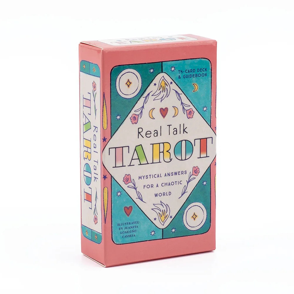 Real Talk Tarot Deck - 78ct + PDF Guide, 10.3×6cm (4.1×2.4in)