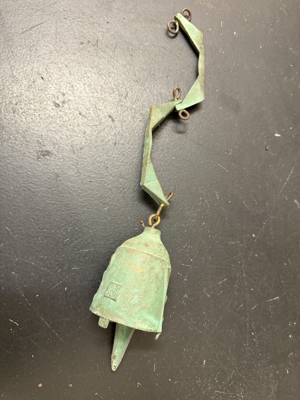 Vintage Paolo SOLERI / COSANTI Cast Bronze Bell Wind Chime Vintage Paolo SOLERI / COSANTI Cast Bronze Bell Wind Chime