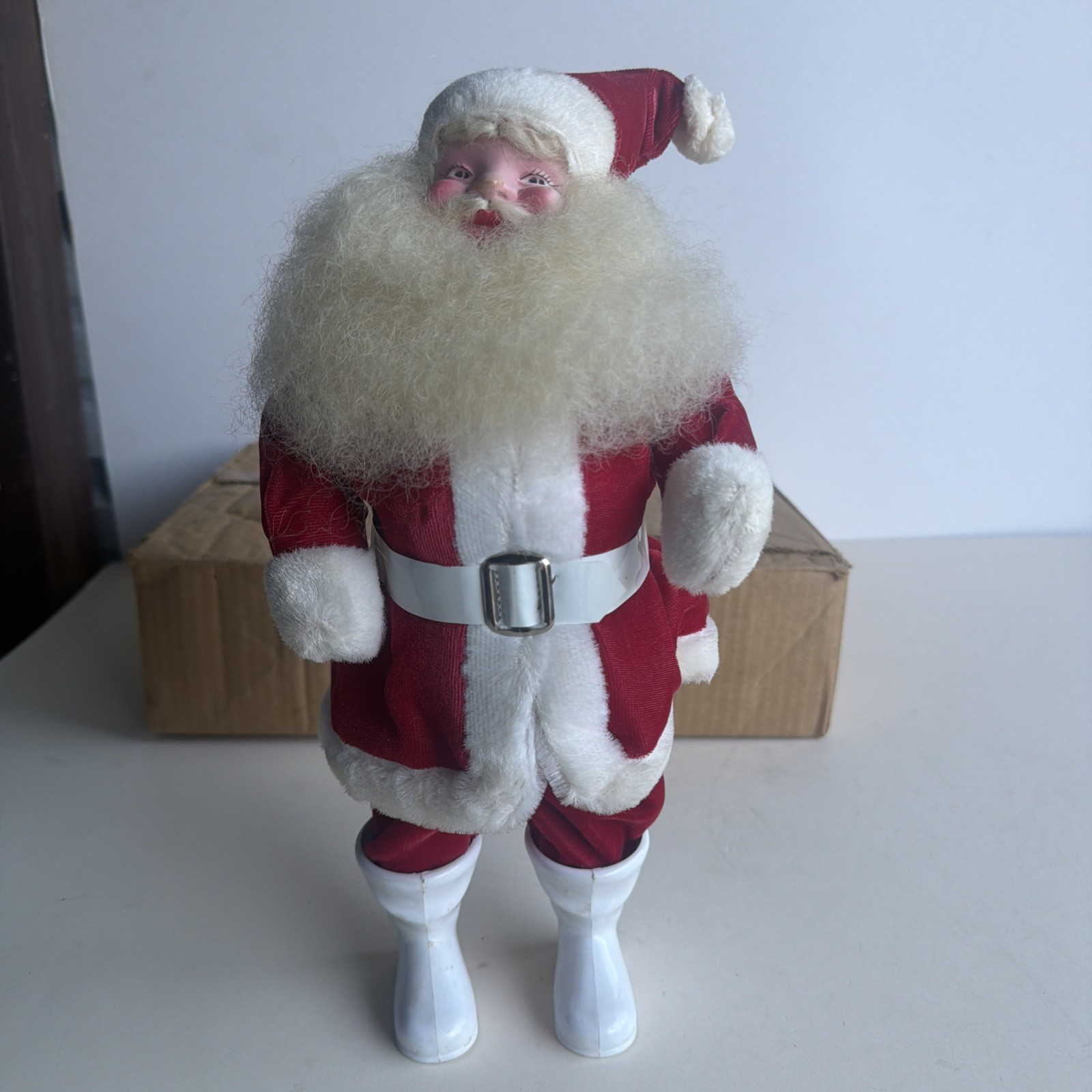 AMAZING SHAPE 1950's Harold Gale Santa Claus 14” Doll 