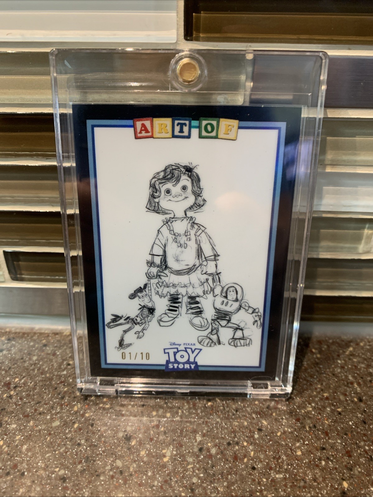 2025 Topps 30 Years of Toy Story Bonnie Her New Toys Art Black 🔥1/10🔥 2025 Topps 30 Years of Toy Story Bonnie Her New Toys Art Black 🔥1/10🔥