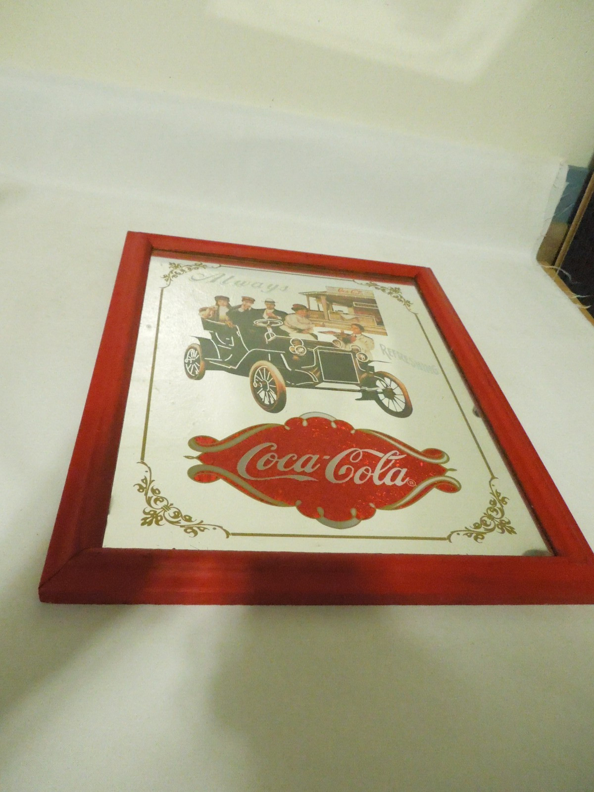 1994 Coca Cola Mirror Sign 1939 1994 Coca Cola Mirror Sign 1939