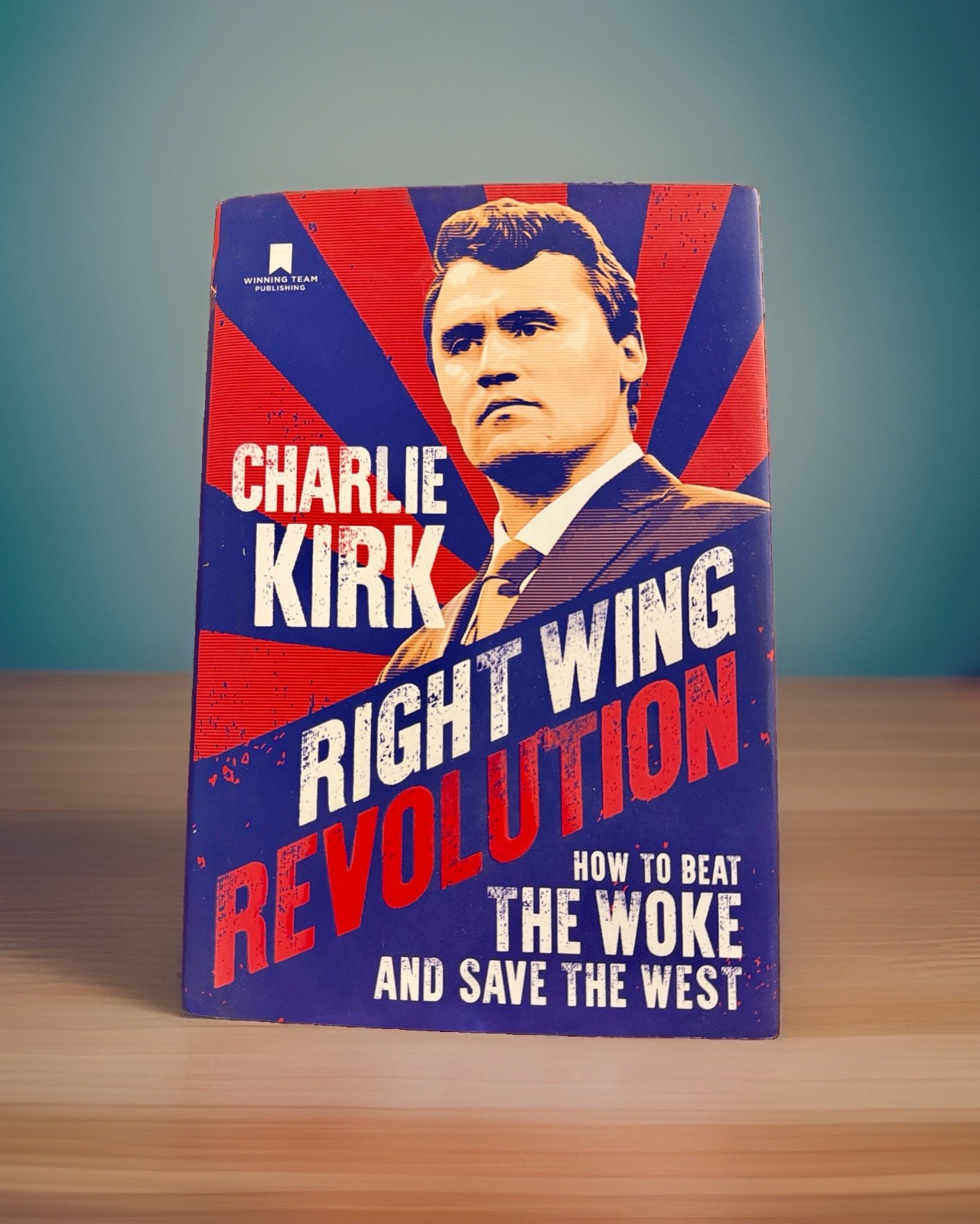 Charlie Kirk Signed Rare Auto 'Right Wing Revolution' Book Premiere Collectibles Charlie Kirk Signed Rare Auto 'Right Wing Revolution' Book Premiere Collectibles