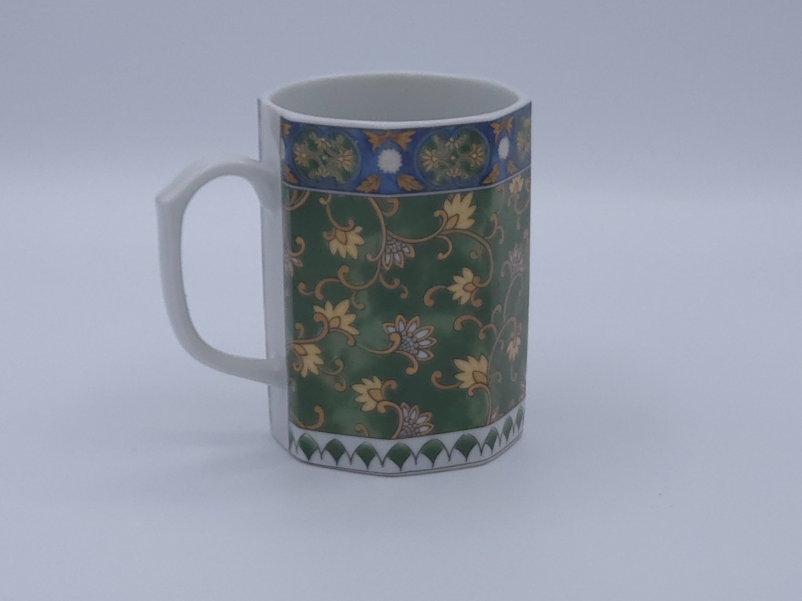 hues and brews forrest green octagon mug made in japan hues and brews forrest green octagon mug made in japan