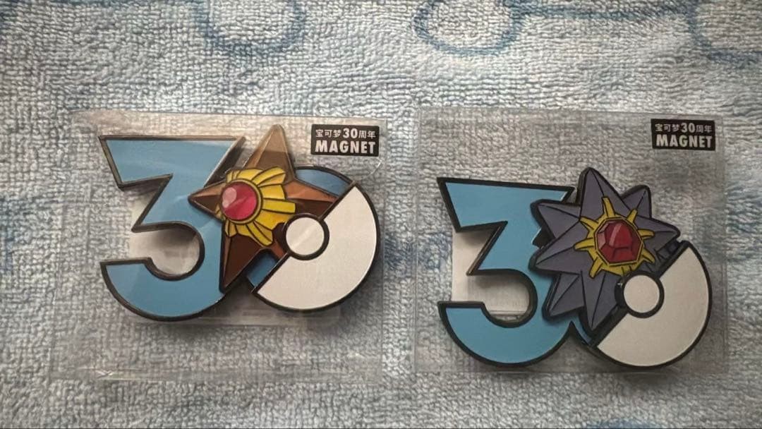 Starfish Starmie Pokemon Magnet 30th Anniversary Collectible  Exclusive (Ages 14