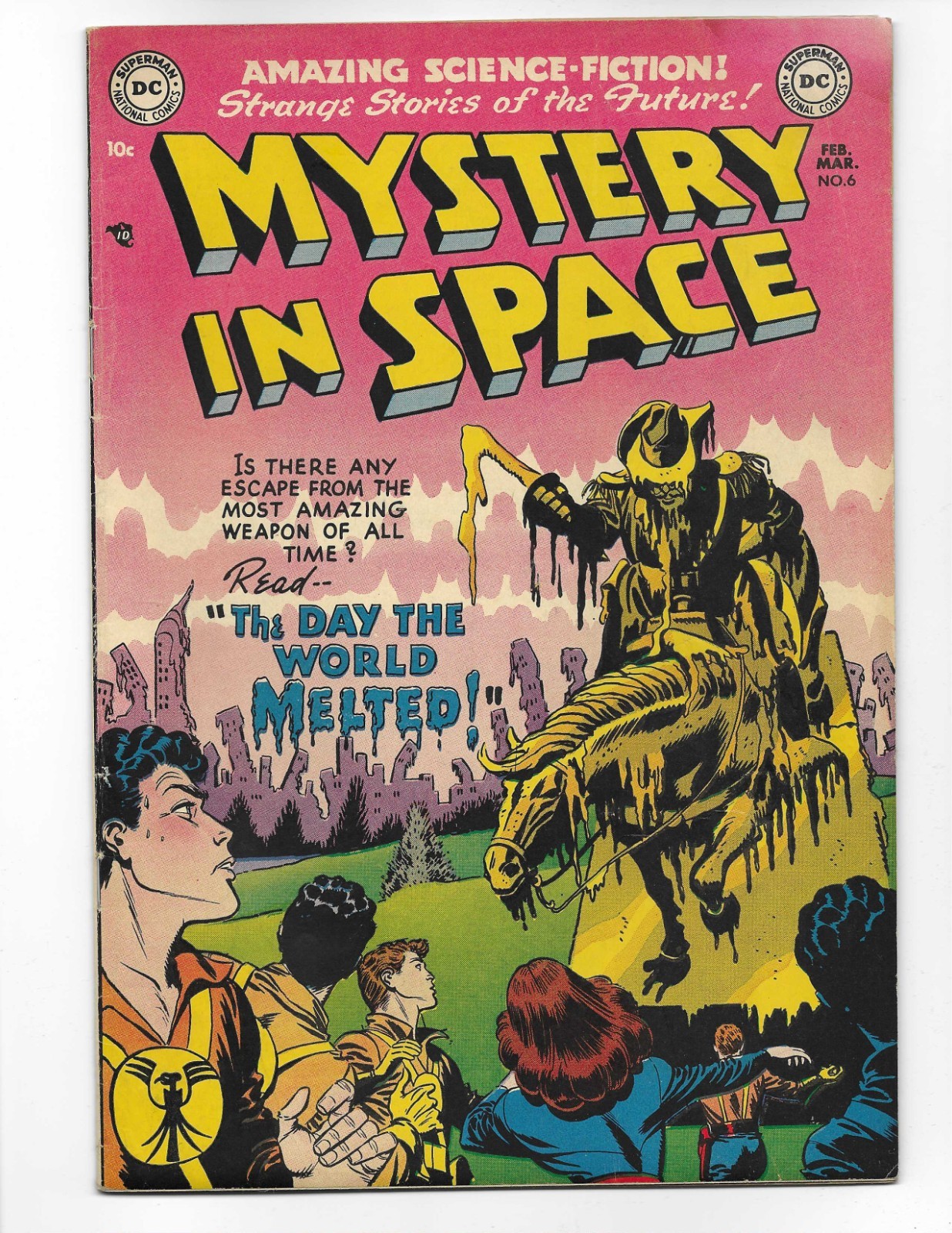 Mystery In Space 6 1952 DC Comics VG 4.0 Knights Of The Galaxy