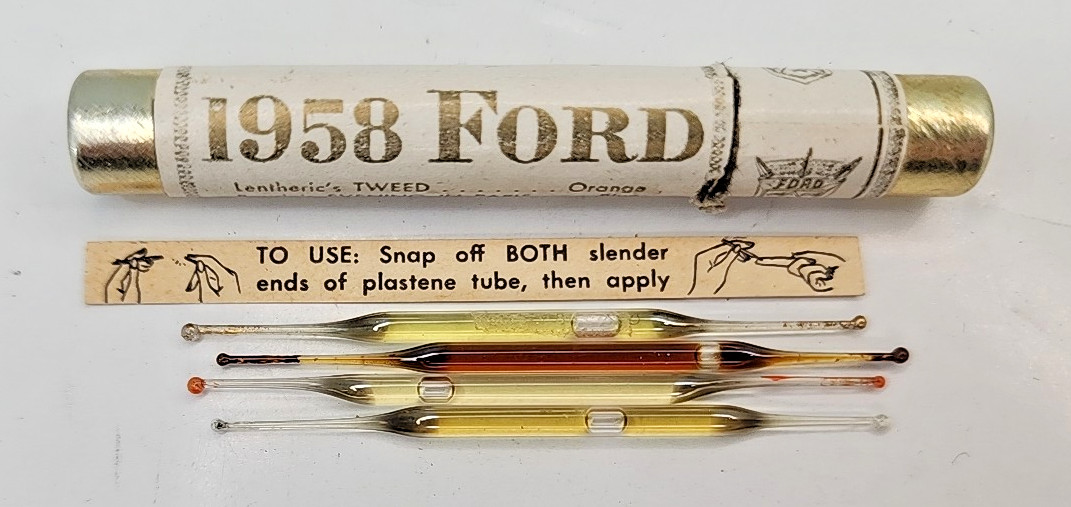 Vintage Exquisite Personality Perfumes Famous Name Perfumes Nib Vials 1958 Ford